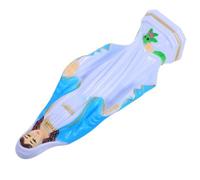 Angoily Plastic Mary Statue 35Cm Catholic Religious Figurine Desktop Ornament Home Decoration for Catholic Devotion and Religious Women