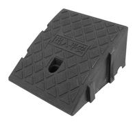 Angoily Plastic Ramp Mat Heavy Duty Car Ramps Anti-skid Wear-resistant Plastic Thicken and Aggravate Design for Doorways and Parallel Walks Creative Appearance Simple Style for Electric