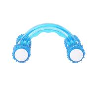 Angoily Plastic Roller Massager for Foot and Leg with Anti-Slip Handle Relaxation Massage Tool Sturdy Plastic Material for Comfortable Reflexology and Stress Relief Random Random Color