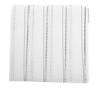 Angoily Plastic Rug Hooking Mesh Canvas Sturdy Fabric for Heavy Duty DIY Carpet Tufting Crochet Crafts and Home Decor Projects
