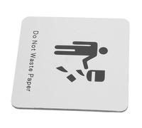 Angoily Please Save Paper Sign for Bathroom Restroom Indoor Paper Alert Notice Caution Message Board for Public Restrooms Reminder