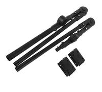 Angoily Portable Camping Wagon Push Handle Replacement with Ergonomic Grip Foldable Cart Trolley Handle for Outdoor Picnic and Stroller Use Easy Installation Black Compatible with B-type