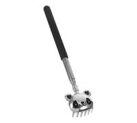 Angoily Portable Manual Back Scratcher 5 Pcs Stainless Steel Extendable Back Scratcher Massager Tool with Telescopic Design Adjustable Length Panda-Shaped Funny Animal Design for Home Use
