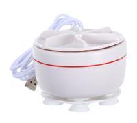 Angoily Portable Mini Ultrasonic Washing Machine White, Compact Personal Washer for Travel and Apartment Use, Automatic Clothes Washer Suitable for Socks and Underwear