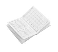 Angoily Portable Monthly Pocket Planner with Strong Paper Compact English Notebook for Daily Scheduling and Goal Setting Mini Calendar for Travel Study and Work
