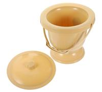 Angoily Portable Pee Bucket with Lid for Adults Plastic Urinal Pot Thickened Design Suitable for Camping and Night Use by Elderly and Women Random Color