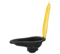 Angoily Portable Plastic Squatting Toilet Lightweight 15 X 8.66 X 5.91 Inch with Lid for Travel and Camping Outdoor Hygiene