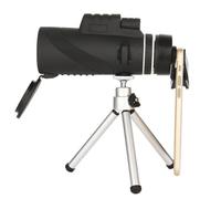 Angoily Portable Single-tube Hd Telescope Tripod Phone Adapter for Bird Watching Stargazing