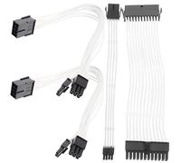 Angoily Power Module Cable Kit Power Supply Cables Extension for PC Comb Includes for Atx Power Supply