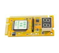 Angoily Precise Motherboard Testing Card for Computer Users and Professional Technicians Orange Electronic Diagnostic Tool Supporting Multiple Motherboard Models for Accurate Fault