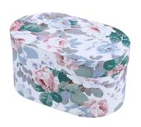 Angoily Present Wrapping Box Box Multi-purpose Floral Arrangement Polyester Material Delicate Romantic Style for Party Christmas Birthday Packaging