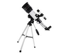 Angoily Professional 70mm Astronomical Telescope Refractive Eyepiece Portable Tripod 300mm Focal Max Magnification for Space Observation