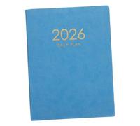 Angoily PU Leather Daily Planner Academic Calendar Notebook with Thick Cover Spacious Writing Space Weekly Monthly Organizer for Students and Teachers