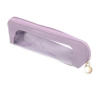 Angoily Pu Makeup Brush Case Travel Organizer Bag with Section and Easy to Carry Design, Cosmetic Brush Holder on The Go and Daily Makeup Needs