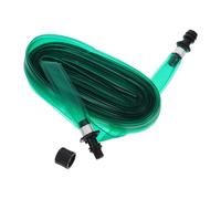 Angoily PVC Flat Soaker Hose for Even Watering Leak-Resistant Garden Hose with Built Gasket Outdoor Watering Accessory for Lawn Farm and Garden Irrigation