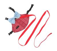 Angoily Rabbit Gentleman Suit Adjustable Harness Leash Set for Small Animals Cute Bunny Clothes Walking Rope for Outdoor Walks Parties and Everyday Use