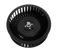 Angoily Range Hood Blower Wheel Replacement, 216x70x10mm Right-shaft Exhaust Fan Accessory for Kitchen Motor, Sturdy Metal Vent Fan Part for Home Cooker Appliance