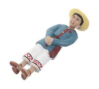 Angoily Realistic Boy Miniature Figures Playset for Sand Tray Diorama Ethnic Diversity Model People with Lifelike Expressions Global Cultural Attire Display for Model Train Scenery