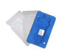 Angoily Reballing Stencil Platform Tin Planting Steel Mesh Soldering Repair Platform Professional Phone Repairing PCB Tin Planting Station Smartphone Tools Sky-Blue
