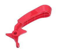 Angoily Red Plastic Smoothie Machine Replacement Handle with Sturdy and Wear Resistant Design, Comfortable to Hold Beverage Dispenser Lever for Home and Restaurant Use