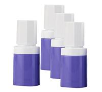 Angoily Refillable Airless Pump Bottles Empty Cosmetic Bottles 4 Pcs 30Ml Travel Size Leak-Proof Dispenser for Foundation Sunscreen Moisturizer On-The-Go Beauty Routine