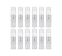 Angoily Refillable Foam Pump Bottles with Lid 12pcs 50ml Pet Dispenser Containers Reusable and Dripless for Travel and Daily Skincare Use