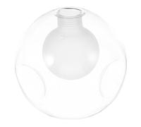 Angoily Replacement Globe Glass Lamp Shade for Ceiling Pendant Lights Modern Spherical Glass Lampshade for Home and Office Easy Install Decorative Light Fixture Cover