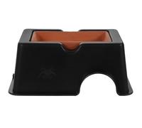 Angoily Reptile Hides Hideout Turtle Hiding Cave for PET Reptiles and Amphibians - Stable Comfortable Plastic Ceramic Hideout Cave Habitat Decor for Aquarium Or