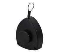 Angoily Retractable Automatic Door Closer Black with Adjustable 300-800g Spring Tension, Punch-Free Installation for Sliding, Screen, Patio, and Entry Doors, Safety Dampener for Bathroom