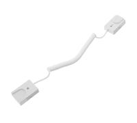 Angoily Retractable Security Cable Lock with Self Adhesive Hook Lost Phone Belt Chain and Remote Control Tether Durable Spring Cord for Tvs Fans Air Conditioners Device Organizer