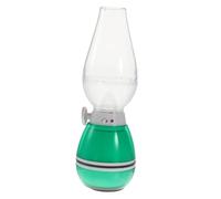 Angoily Retro Portable Rechargeable Desk Lamp with Handle Multi Functional Indoor LED Lighting for Home Camping and Hanging Use Compact Vintage Table Lamp with Built in Battery