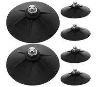 Angoily Rubber Punching Bag Suction Cups and Convenient Storage 6pcs Replacement Accessories with Wear and Tear Resistance for Training Sessions and Household Use