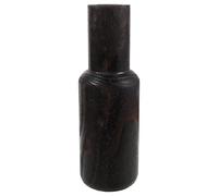 Angoily Rustic Tall Wooden Vase Minimalist Faux Flower Holder for Entryway Table Ornament Living Patio Bathroom Decor with Natural Wood Texture and Sleek Modern Design