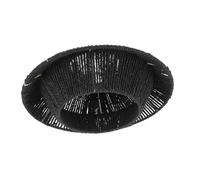 Angoily Rustic Woven Pendant Lampshade Ceiling Light Cover for Living Bedroom Straw Material with Soft Light Diffusion Easy Installation for Stairs Restaurants and Cafes