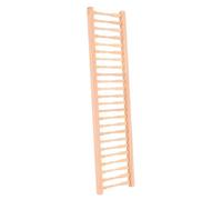 Angoily Scale Miniature Wooden Dollhouse Handrail Durable Tiny Fence for Pretend Play Easy Assembly Dollhouse Decoration Railings for Various Themes