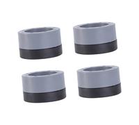 Angoily Shock-absorbing Washing Machine Foot Pads 4pcs Anti Mats Noise Reduction Pad Easy to Install for Home