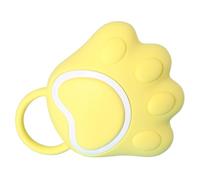 Angoily Silicone Bath Brush Body Scrubber Cat Paw Shape with Abs Material Easy to Carry and Use with Soap Or Shower Gel Gentle Silicone Massager for Sensitive Skin Bathing