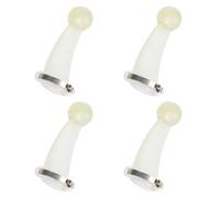 Angoily Silicone Cattle Horn Protective Covers Practical Comfortable Horn Guards 2 Pairs Sturdy 4pcs Set Random Color Farm Use