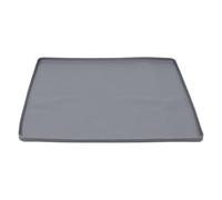 Angoily Silicone Dishwasher Drain Pan Mat and Easy to Clean Floor Protector Tray with Raised Edges and Groove Structure, Non-slip for Dishwashers and Washing Machines under Kitchen