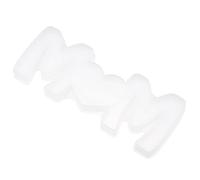 Angoily Silicone English Letters Mold for DIY Crafts with Comfortable Hand Feeling and Easy to Separate, White Hanging Tags Mold for Crystal Epoxy Letter Ornament Making