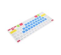 Angoily Silicone Keyboard Cover for Laptop Vibrant Reusable Keyboard Skin Protector Full Dust and Spill Resistant Accessory