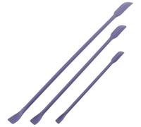 Angoily Silicone Makeup Spatulas Versatile 3pcs Double-ended Design and Resistant to Break Mini Beauty Spatula for Skincare Routine and On-the-go Use