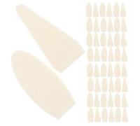 Angoily Sketch Sponge Replacement Heads Set 200Pcs Soft Texture 100 Pointed and 100 Round Tips for Art Blending and Pencil Sketching Supplies for Artists