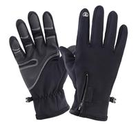 Angoily Skid-proof Touch Screen Windproof Polar Fleece Gloves for Mountain Bike Riding and On-road Bikes, Handy Warm Gloves for Friends Who Love Riding