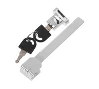 Angoily Sliding Glass Door Ratchet Lock with Keys Refrigerator Security Display Cabinet Lock for Glass Showcase Single Door for Freezers and Display Cases