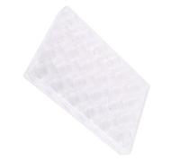 Angoily Small Plastic Refillable Travel Containers with Lids, 24-compartment Cosmetic Sample Jars for Skincare, Bead Storage, and Makeup Organizers