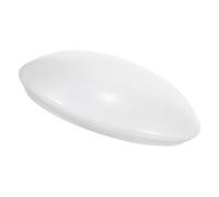 Angoily Snap Lamp Cover Black Lampshades Lighting Dome Shape Ceiling Light Ceiling Lamp Shade Flush Mount Ceiling Light Cover Home Decor Globe Interior Fixture Style Modern Plastic White