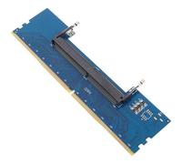 Angoily So-dimm to Dimm Ddr4 Adapter Ram Memory Connector Card for Desktop Systems with Optimized Cooling Design and Stable Data Transmission in Blue Plastic for Computer Upgrade Tasks