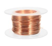Angoily Soft Copper Wire Pure DIY Crafting Wire for Jewelry Making Beading Gardening Floristry and Art Projects Easy to Bend and Store