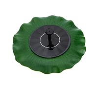 Angoily Solar-Powered Floating Fountain for Garden Decoration Outdoor Water Pump Practical Miniature Landscape Feature for Pools and Bird Baths